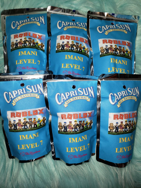 Custom CapriSun/Kool-Aid Labels